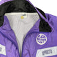 Vintage Puma Eintracht Frankfurt Basketball Sport Jacket Purple Black - XL