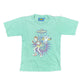 Vintage Digimon 2001 Baby Tee T-Shirt Mint Green - XXS