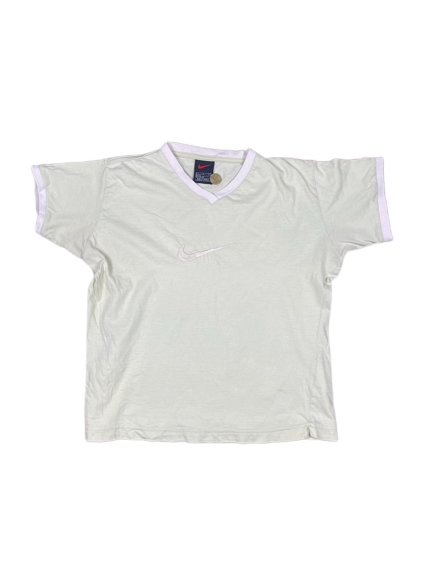 Vintage Nike Short Sleeve Top Mint Green - L