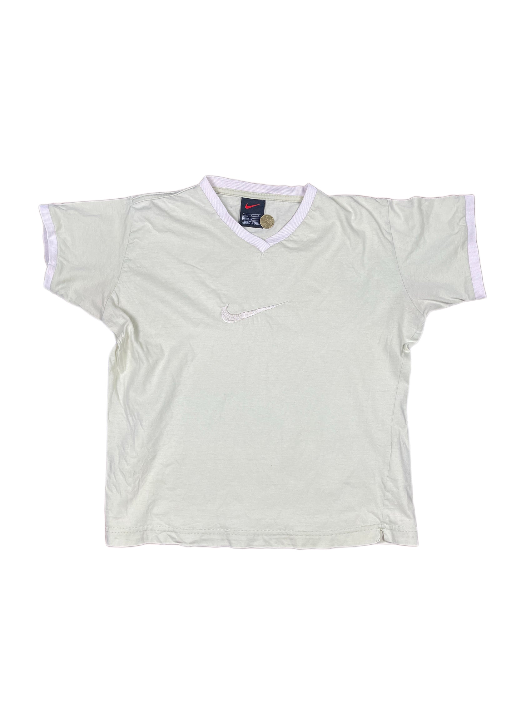 Vintage Nike Short Sleeve Top Mint Green - L