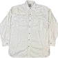 Vintage Rescue Long Sleeve Shirt White Cotton L/XL