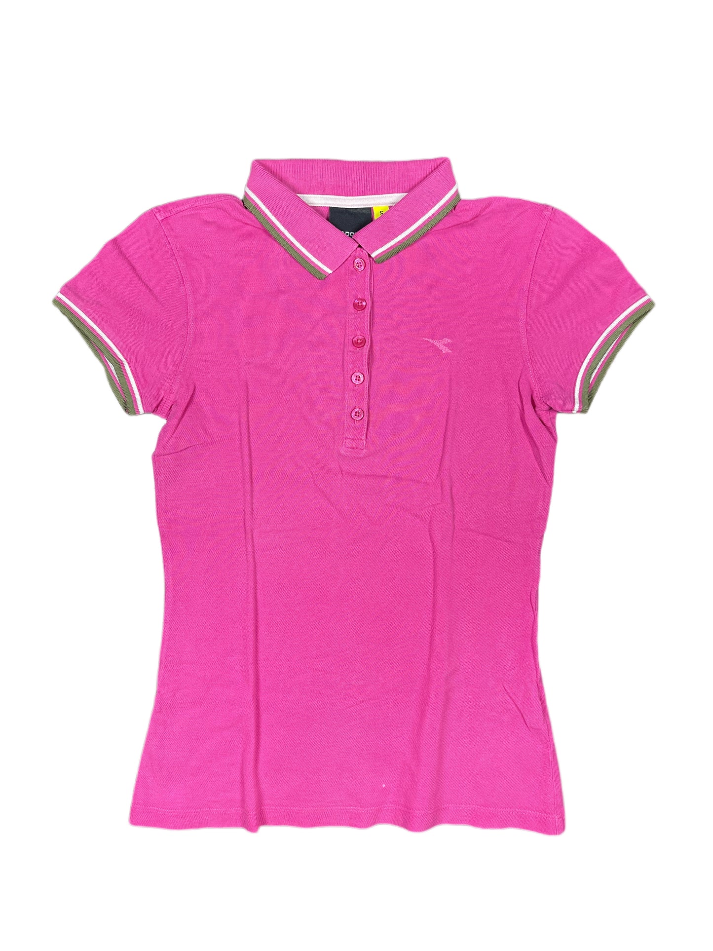 Diadora Polo Shirt Pink - S
