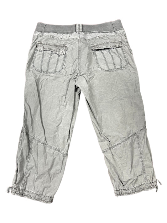 Y2k C&A Capri Cargo Pants Gray - M
