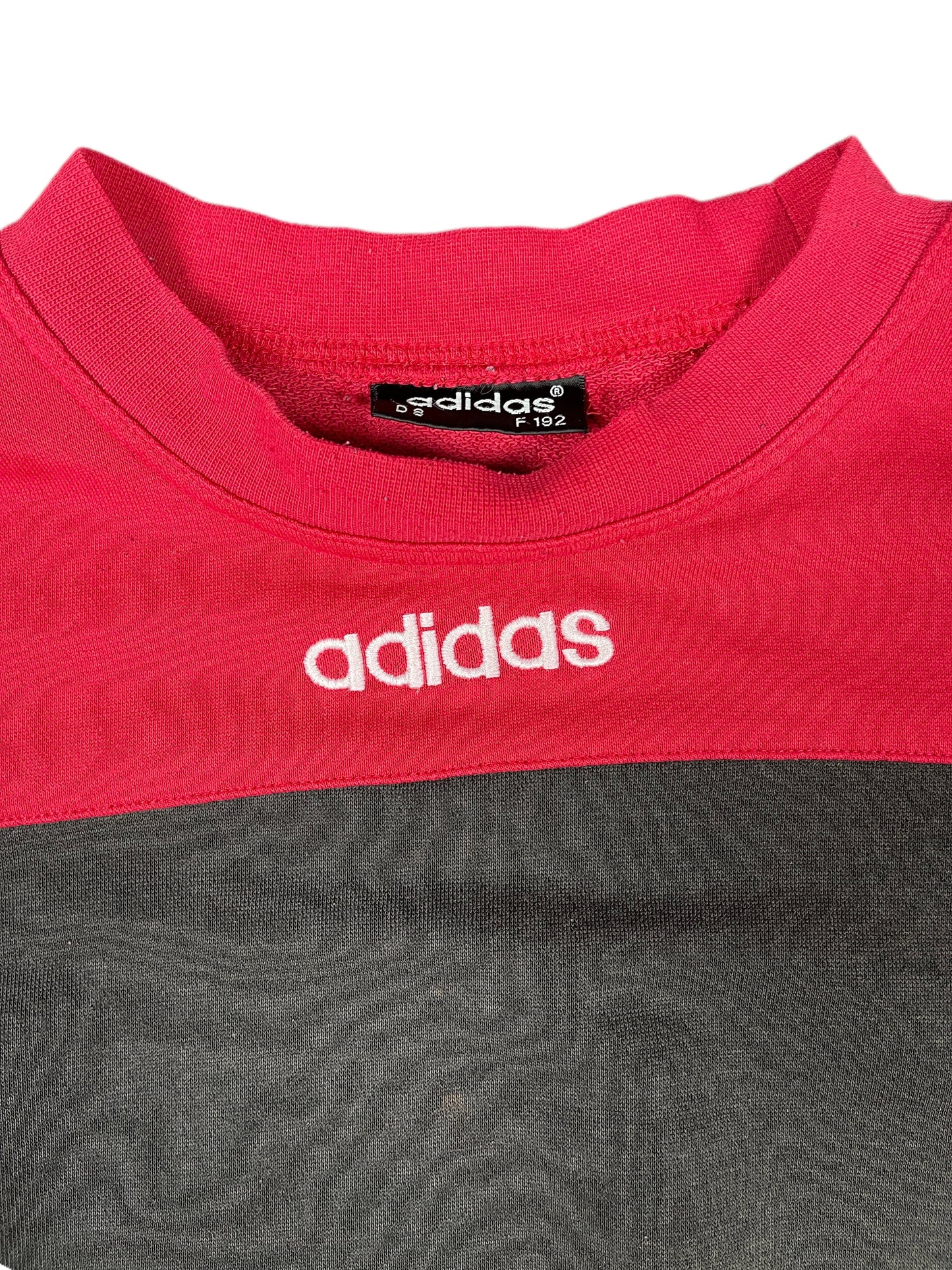 Vintage Adidas Sweatshirt Red - XL
