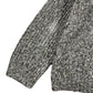 Massimo Dutti Knitted Sweatshirt Gray - L