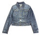 Y2k Just Cavalli Denim Jacket Blue - L