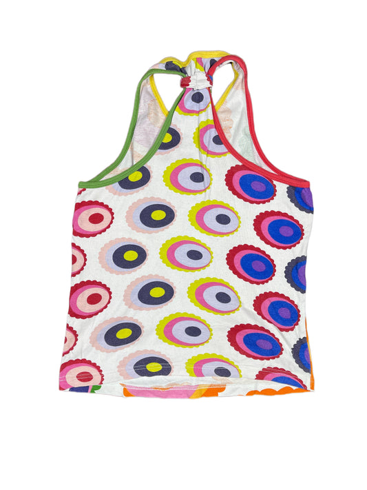 Y2k Desigual Sleeveless Top Multicolor - XS