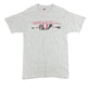 Vintage Fruit of the Loom Western T-Shirt Gray - M