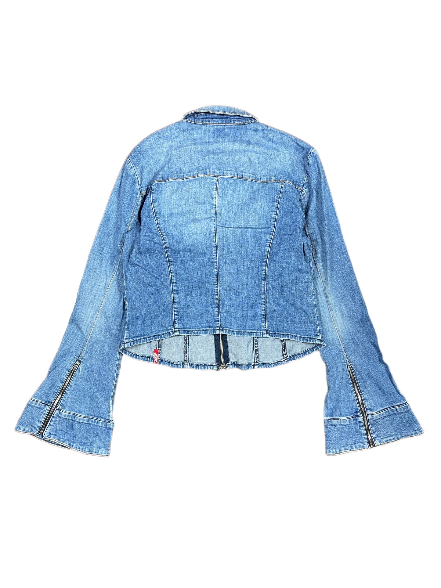 Y2k Miss Sixty Denim Jacket Blue - XL