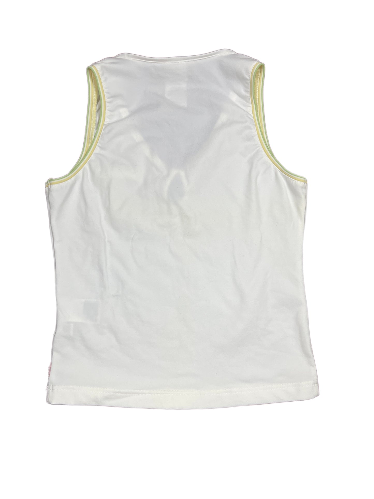 Y2k 2004 Adidas Sport Sleeveless Top White L