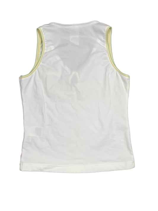 Y2k 2004 Adidas Sport Sleeveless Top White L