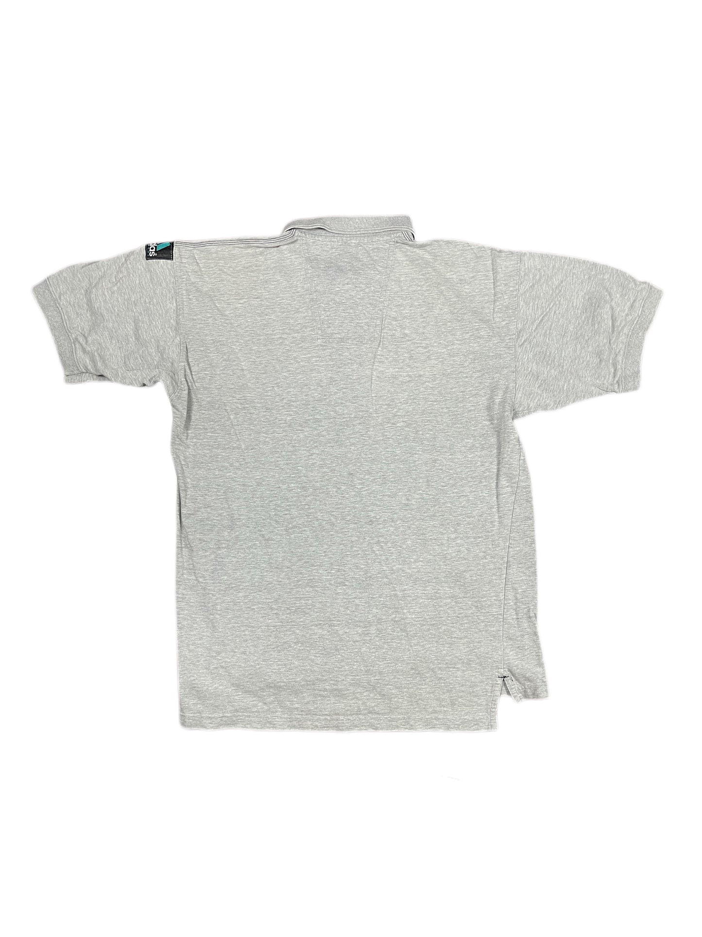 Vintage Adidas Equipment Polo Shirt Gray - M