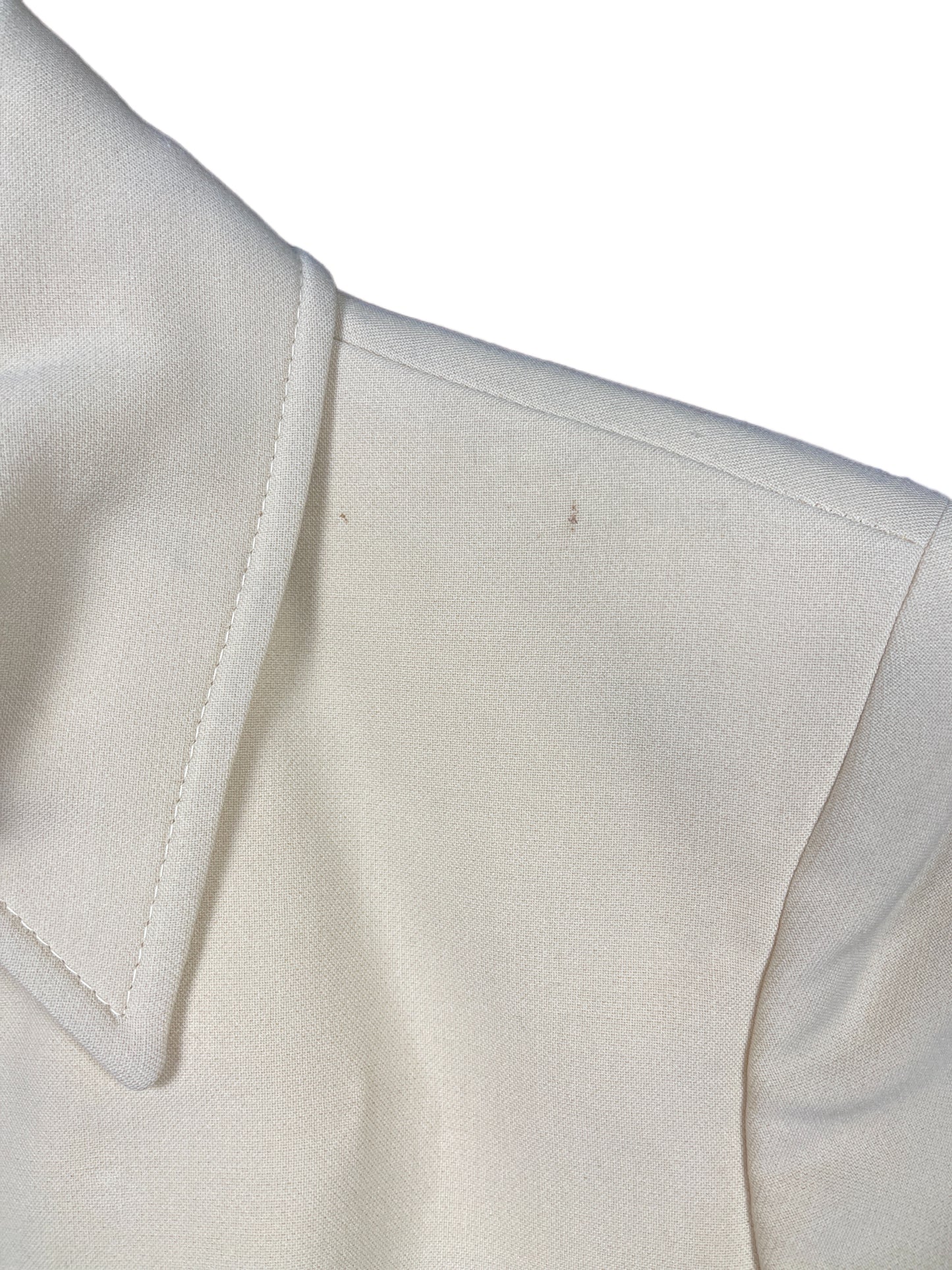 Vintage Gianni Versace Blazer Cream Beige - M/L