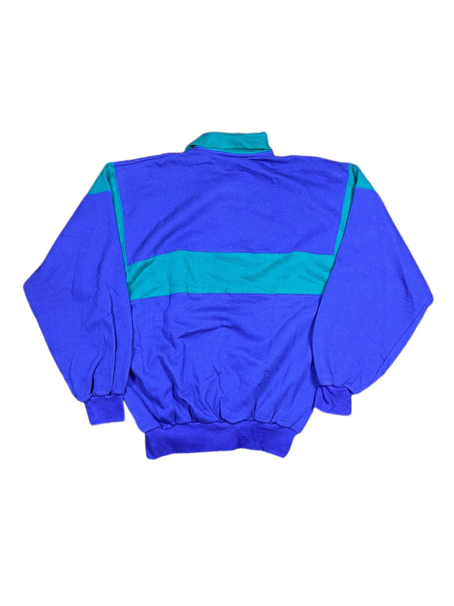 Vintage Kappa Campus 1990s Deadstock Sweatshirt Navy Green - L