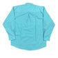 Vintage Rosso Tiziano Long Sleeve Shirt Turquoise - L