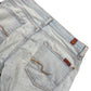Y2k 7 Mankind Low Waist Flared Denim Pants Blue M