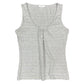 UnDeuxTrois Sleeveless Top Silver - XS