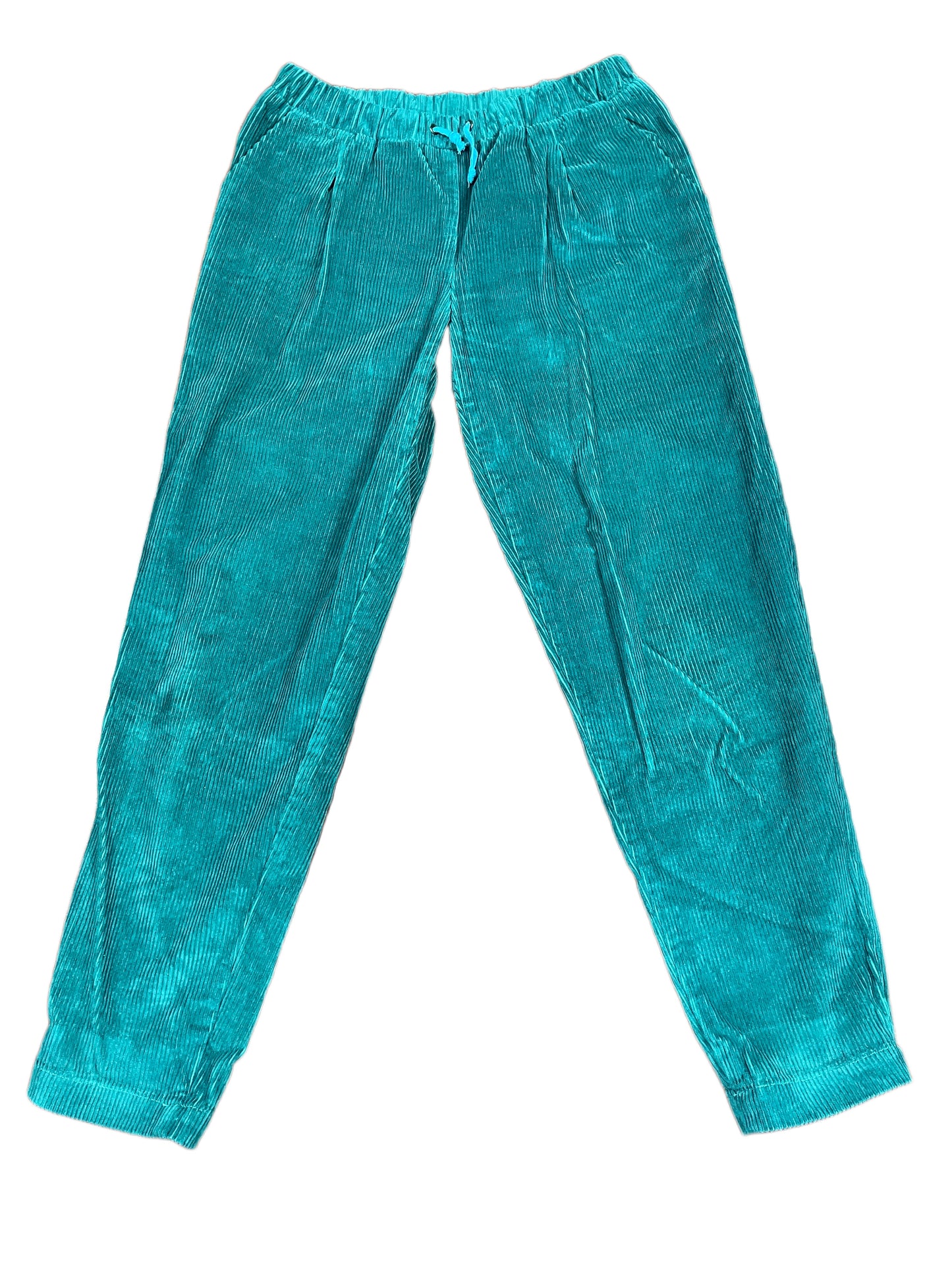 Zdravo Corduroy Pants Turquoise - S