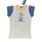 Y2k Spoon Deadstock Short Sleeve Top Gray - M