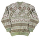 Vintage Leo Leo Mohair Jacket Green Brown - L