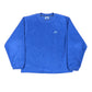 Vintage Adidas Fleece Sweatshirt Blue - M