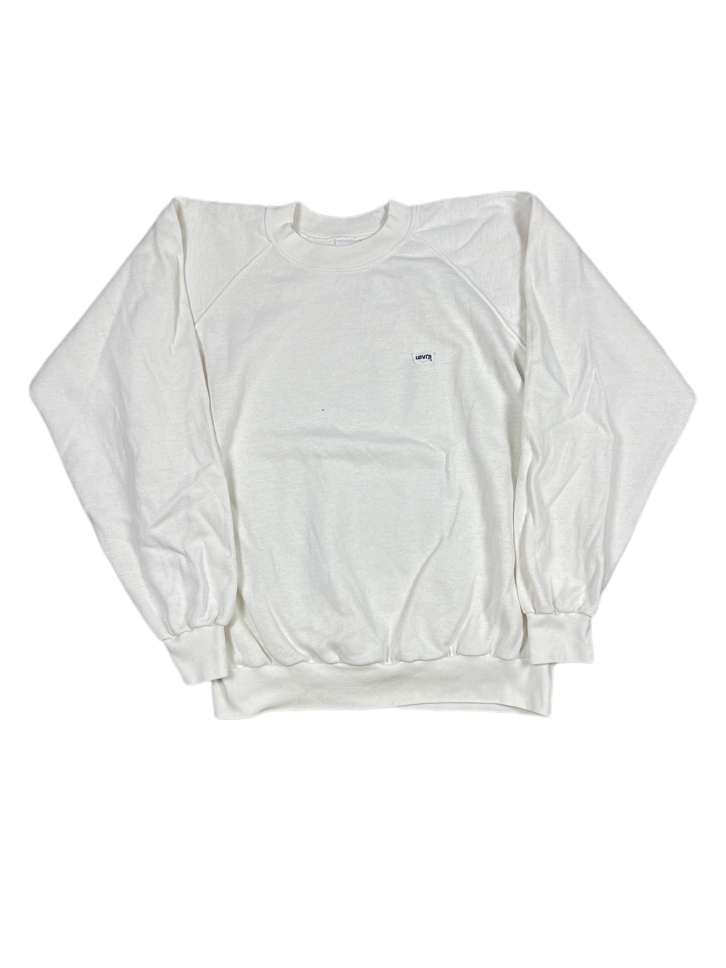 Vintage Levi's Sweatshirt White - M