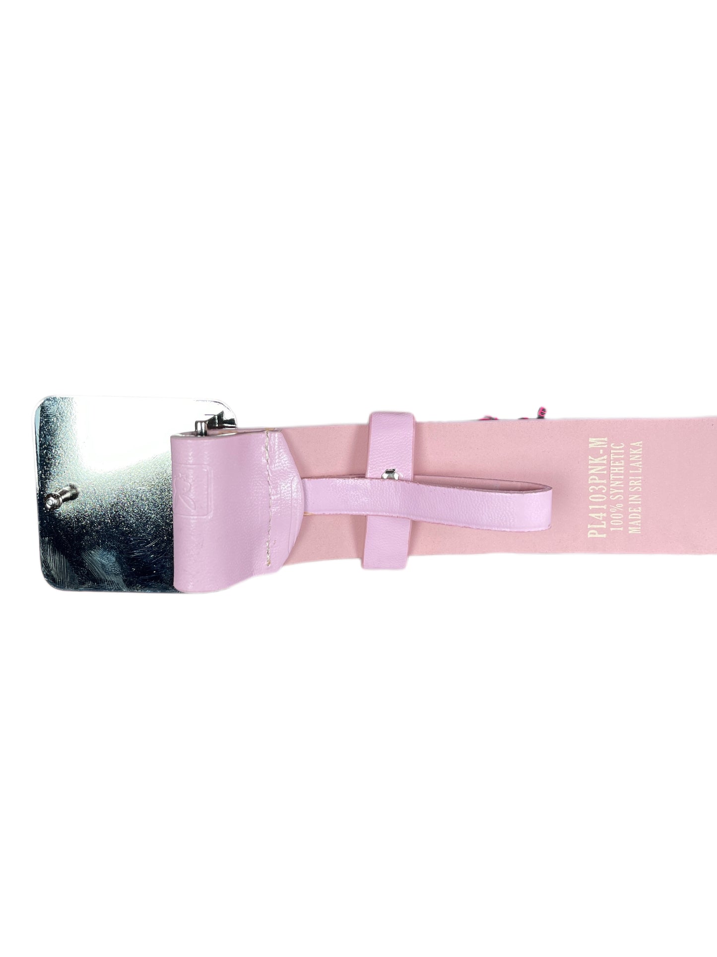Y2k Playboy Plug Belt Pink 2004