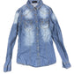 Nü Copenhagen Long Sleeve Denim Top Blue - S