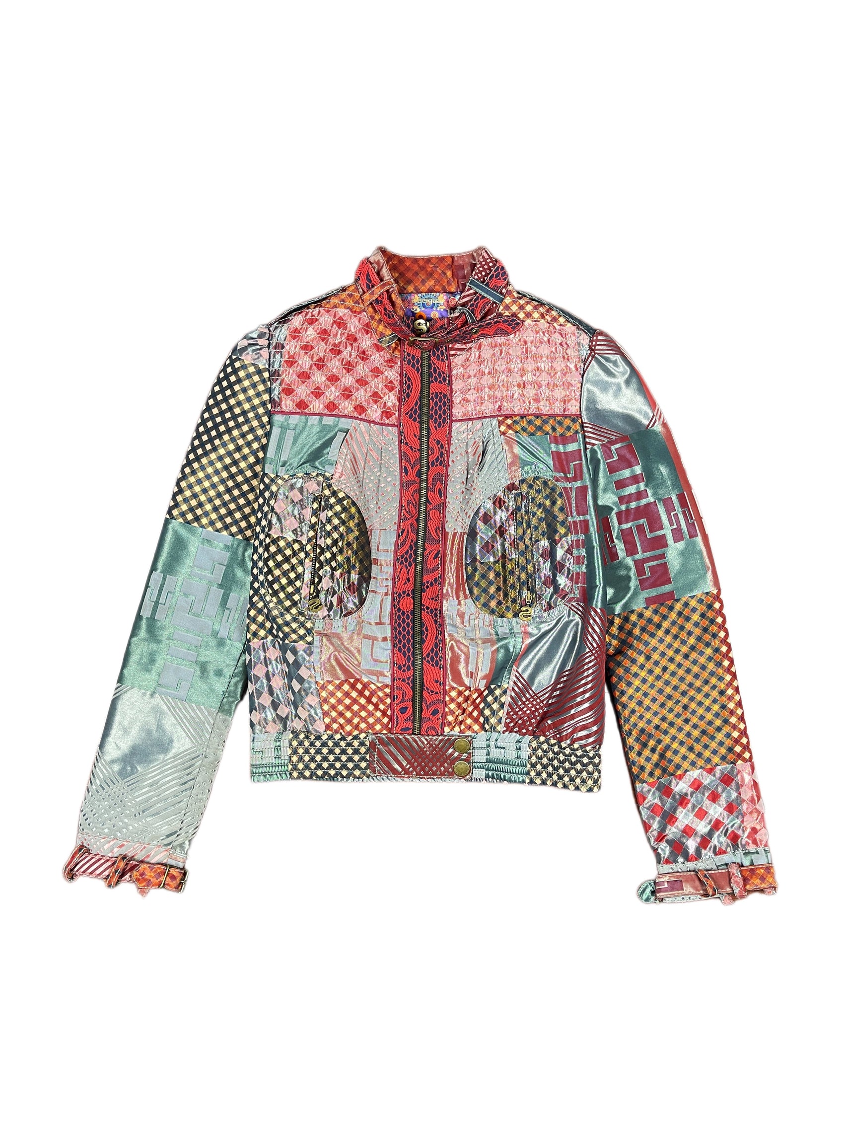 Y2k Desigual Jacket Multicolor - S