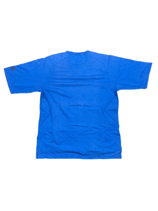 Vintage Adidas 2000s T-Shirt Blue - XL