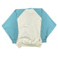 Vintage Kappa 1990s Sweatshirt Cream Turquoise - XL