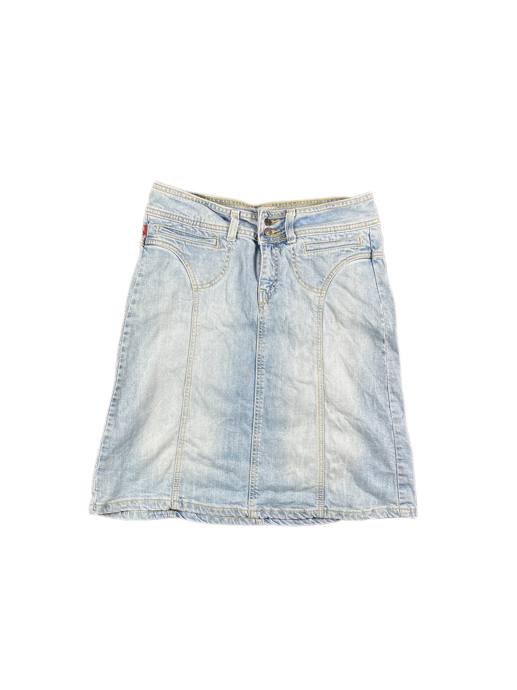 Y2k Levi's Denim Skirt Blue - S