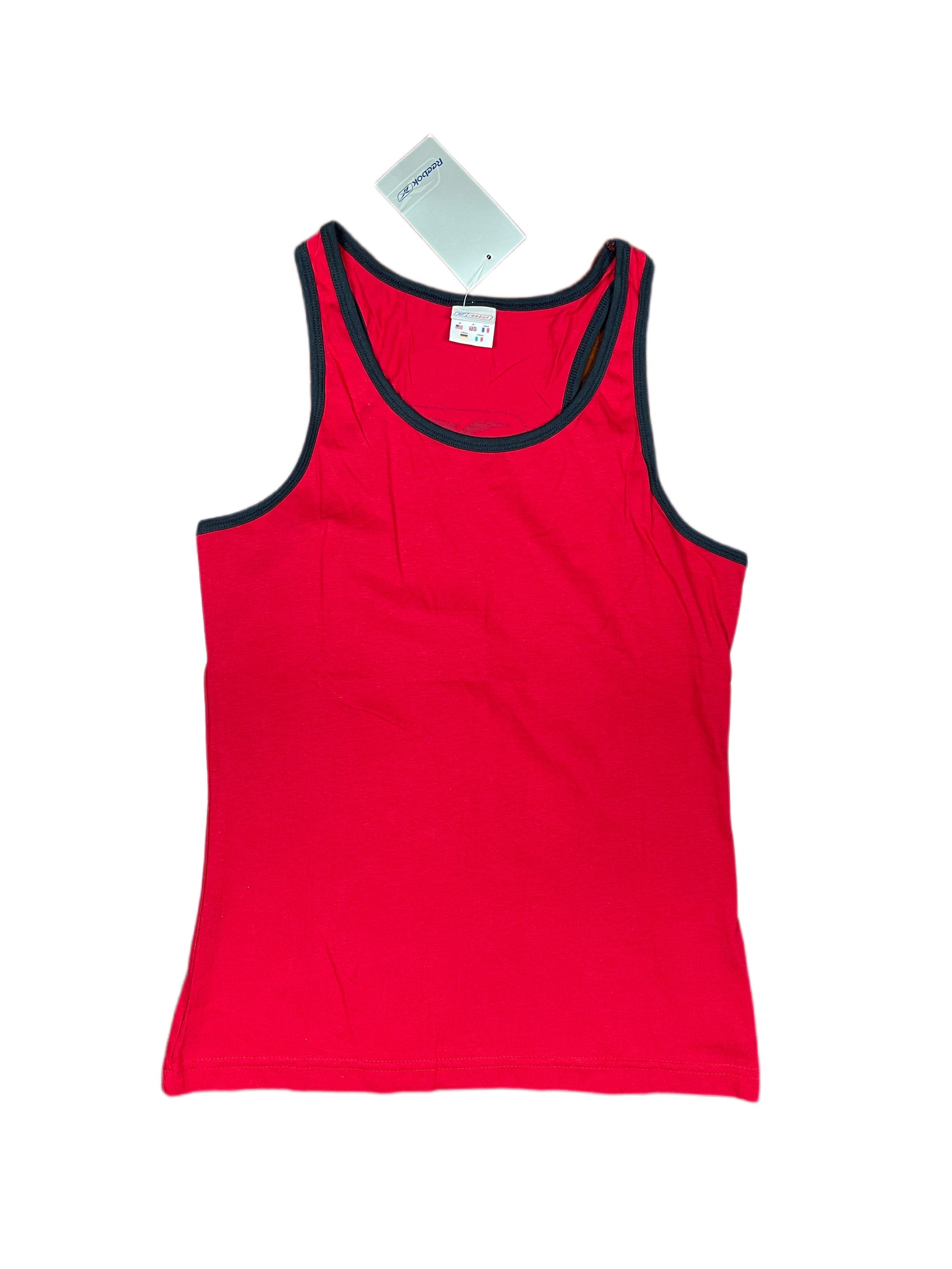 Y2k Reebok Tank Top Red - S