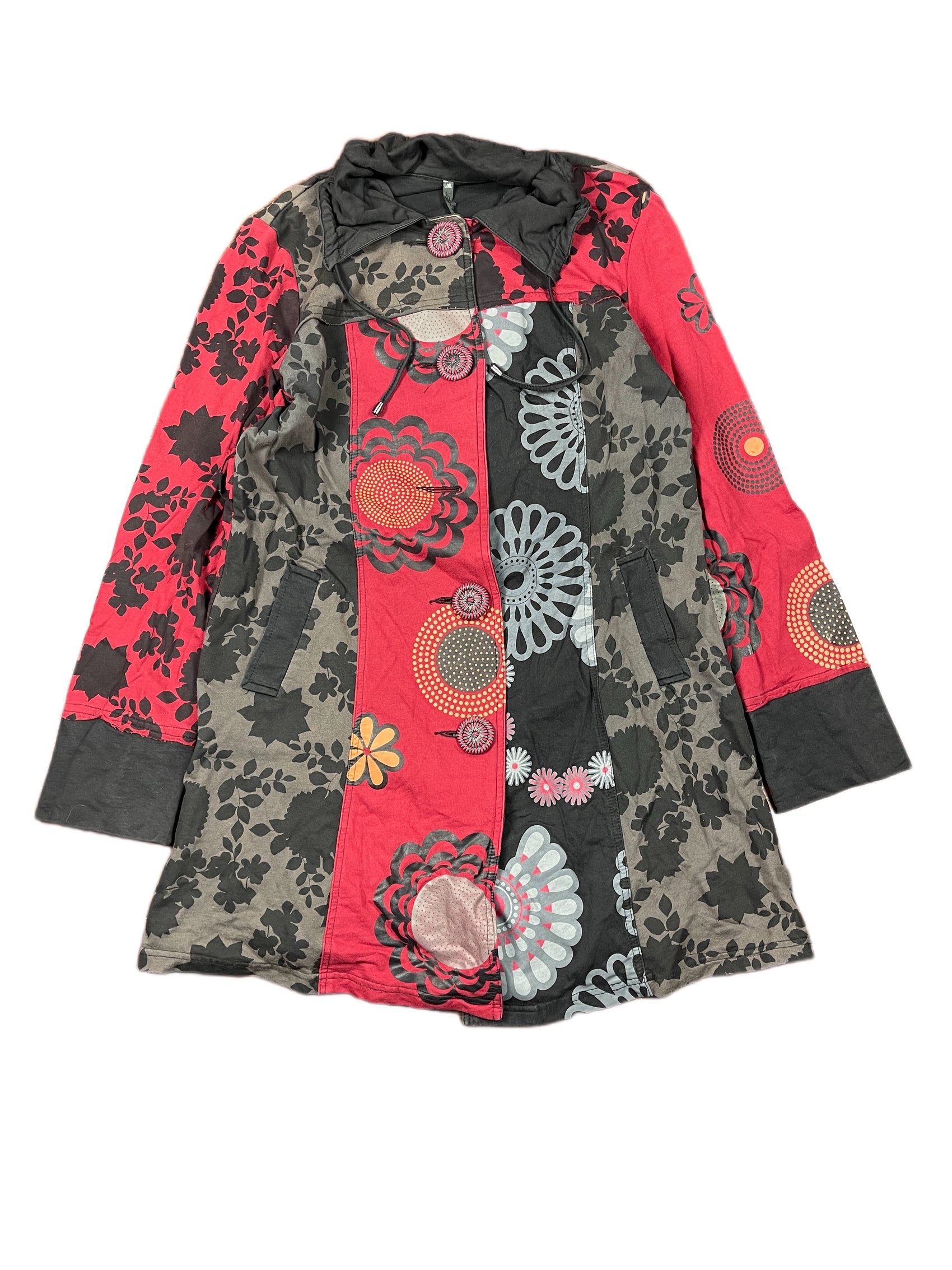 Y2k Love & Love Cloth Jacket Multicolor L/XL