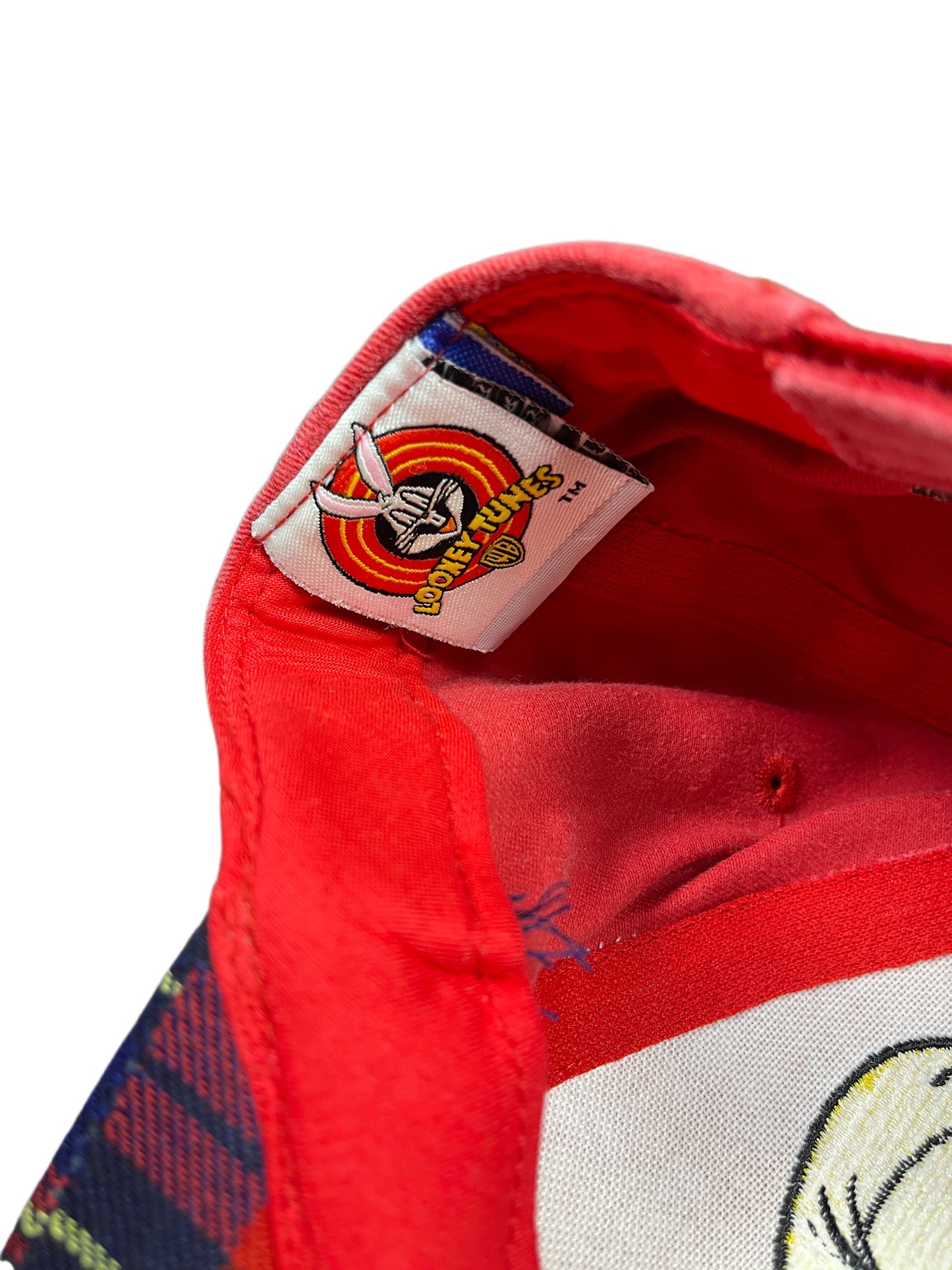 Vintage Tweety 1999 Looney Tunes Warner Bros Cap Red