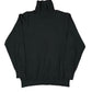 Vintage Leon Knitted Turtleneck Sweatshirt Black - XL