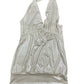 Y2k Stradivarius Sleeveless Top Cream - M