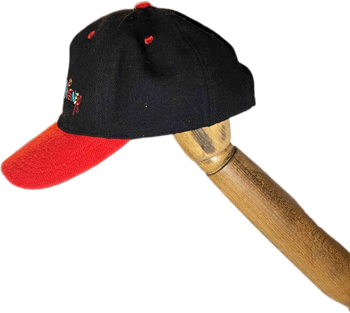 Vintage Euro Disney Cap Black & Red