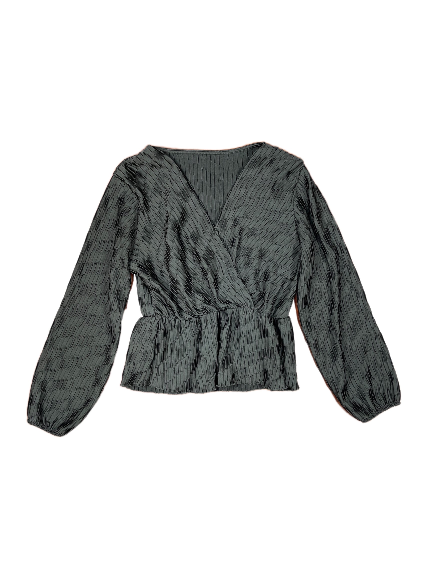 Vintage Long Sleeve Top Black - L/XL