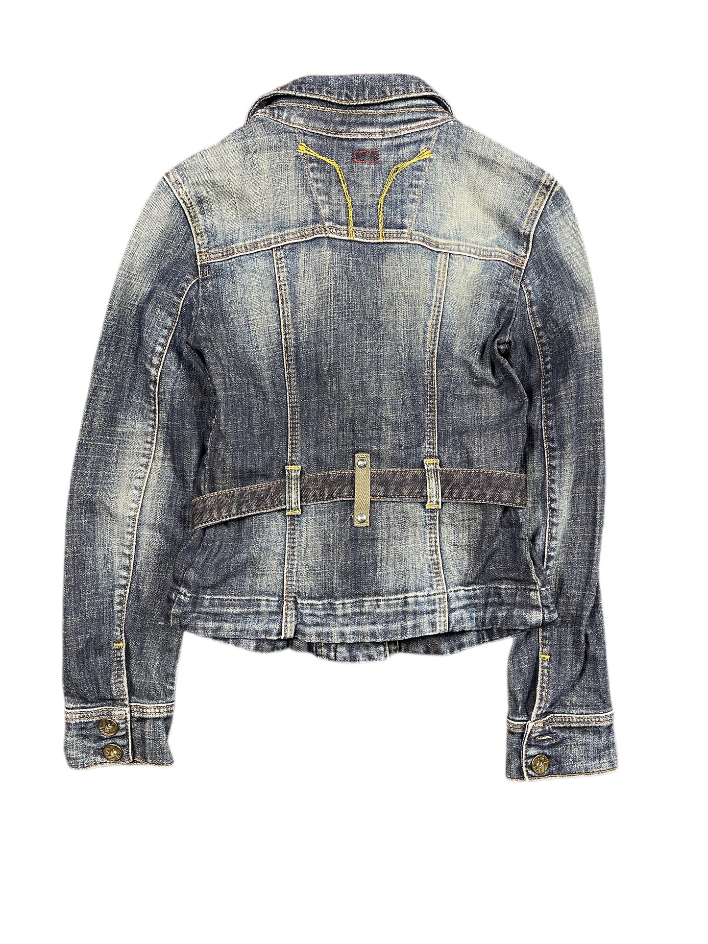 Y2k Miss Sixty Denim Jacket Blue - S