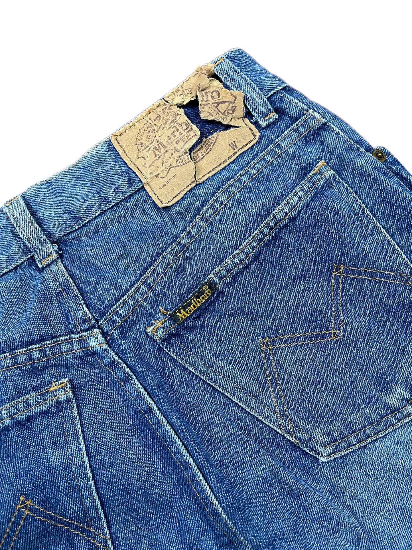 Vintage Marlboro Denim Pants Blue - XS