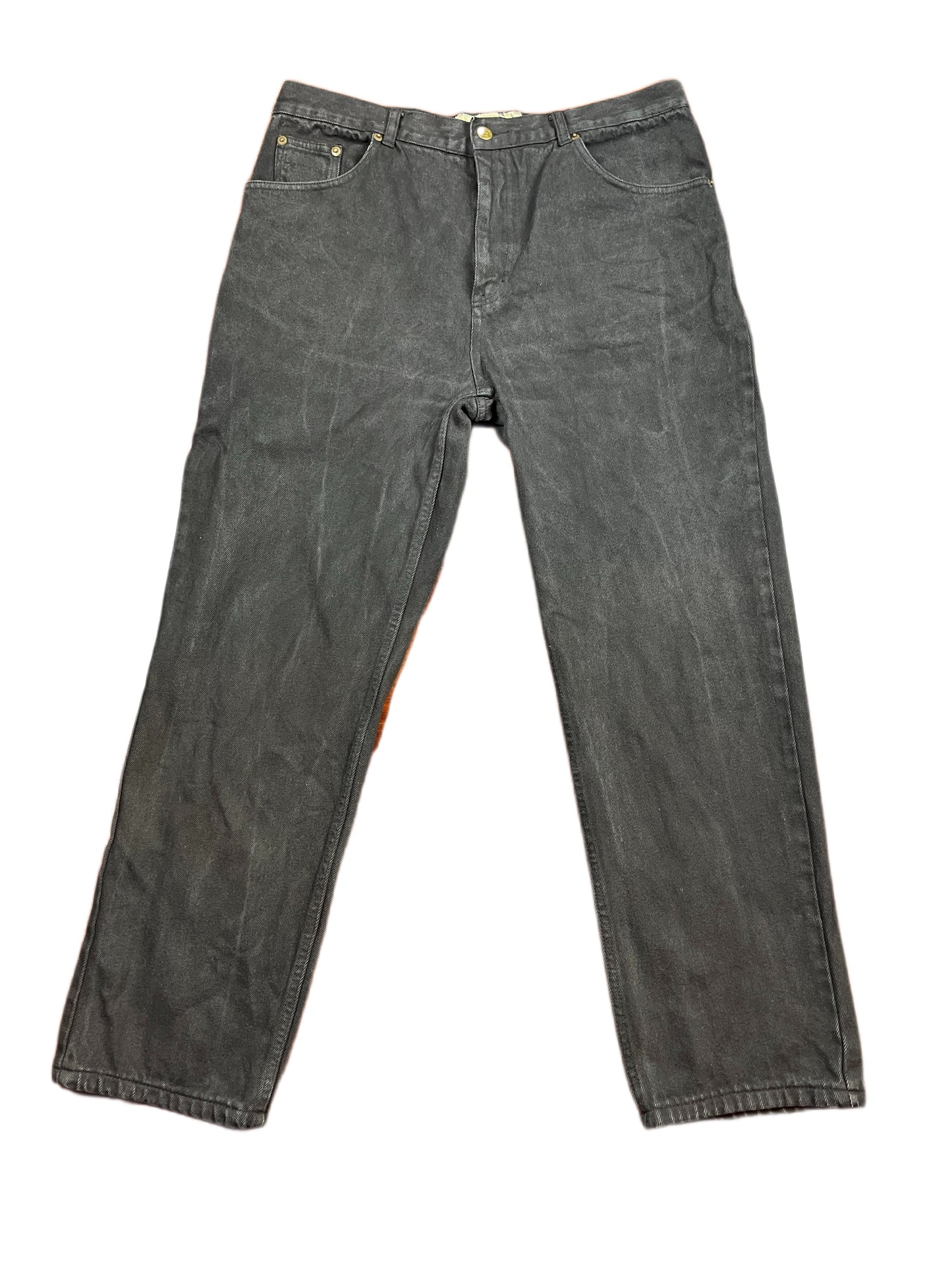 Vintage Texas Star Bootcut Denim Pants Black - XL