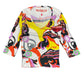 Y2k Miss Side Car Long Sleeve Top Multicolor - S