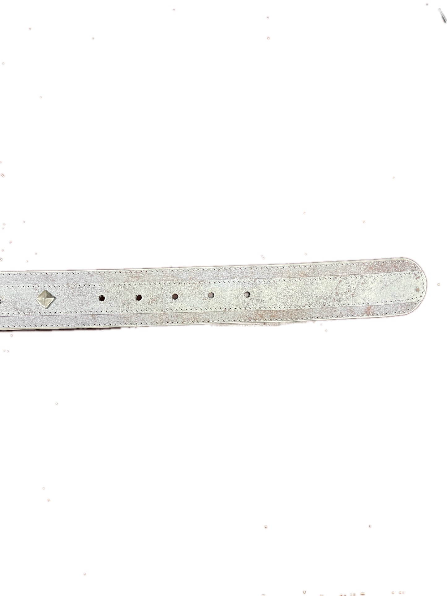 Y2k Playboy Belt Gray Purple 2004