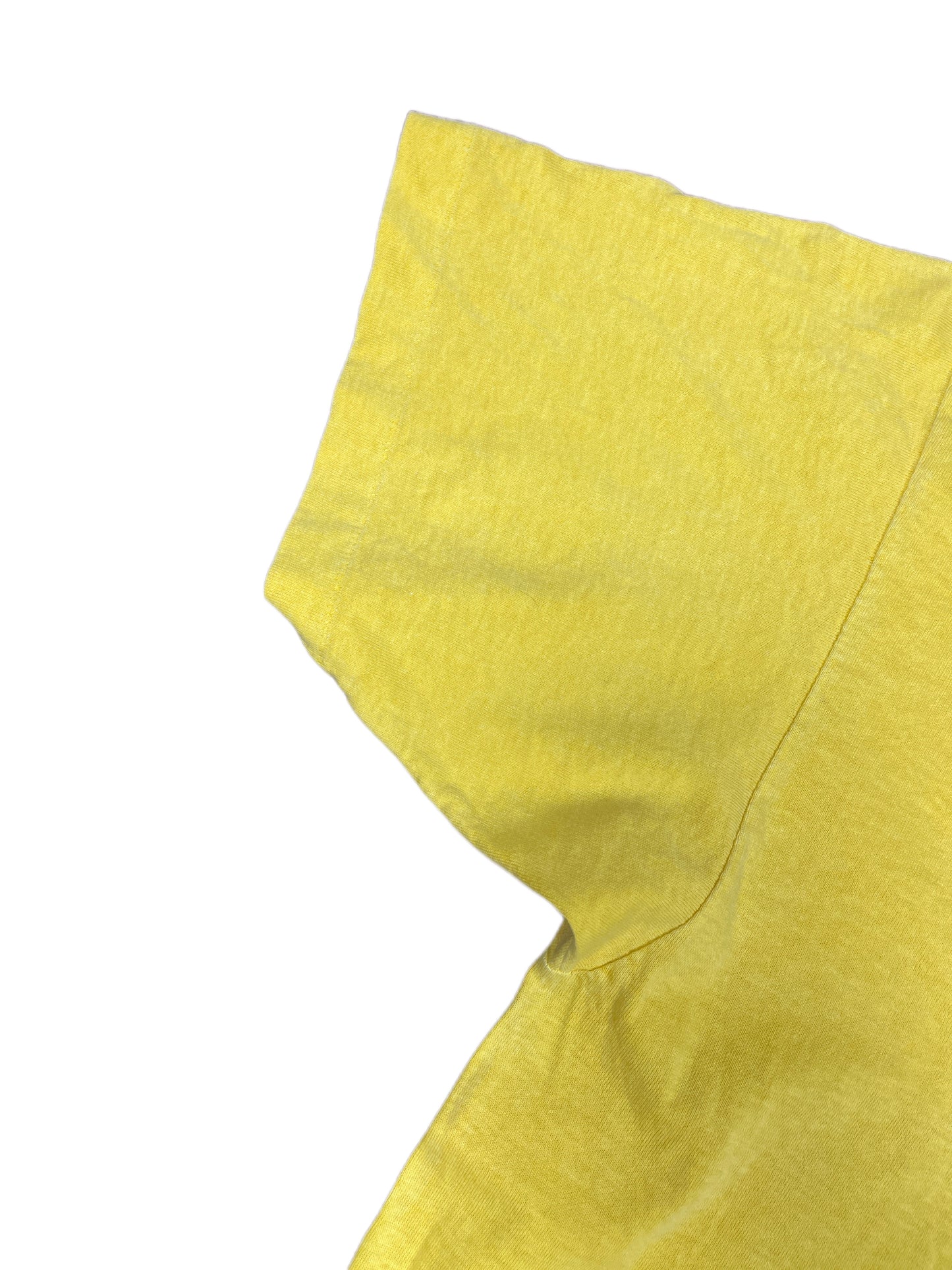 Vintage Aztec SInglestitch T-Shirt Yellow - L