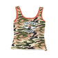 Y2k Venca Sleeveless Top Camo - M/L