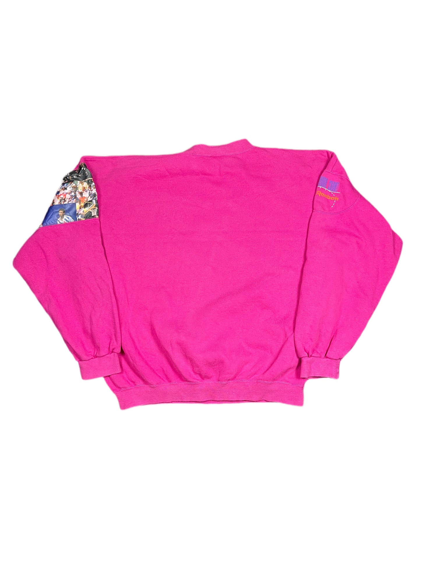 Vintage 1970s Reebok Boxy Sweatshirt Indoor Court Pink XL