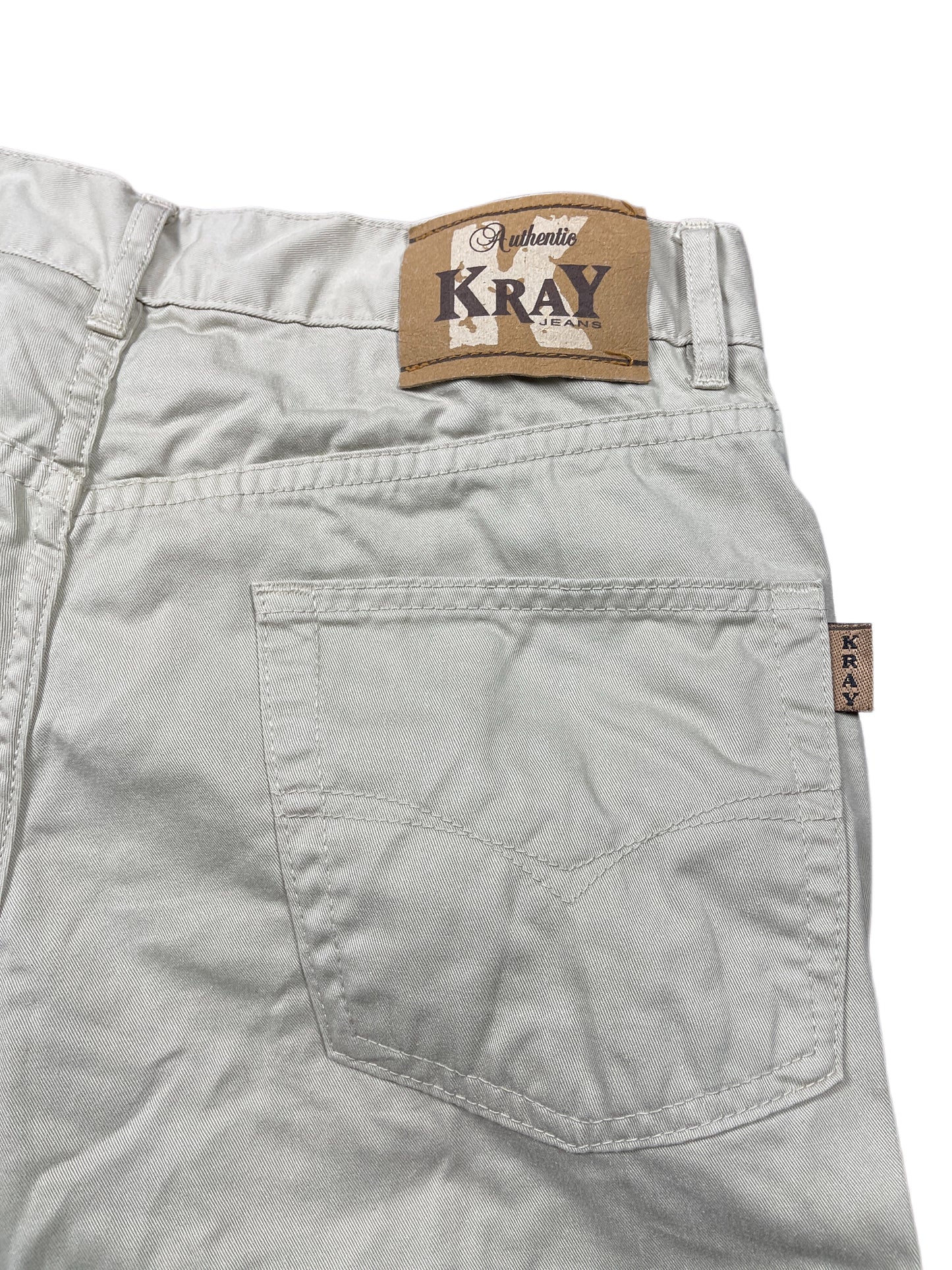Vintage KRAY Chino Pants Beige - S