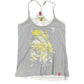 Y2k Esprit Sleeveless Top Gray - S