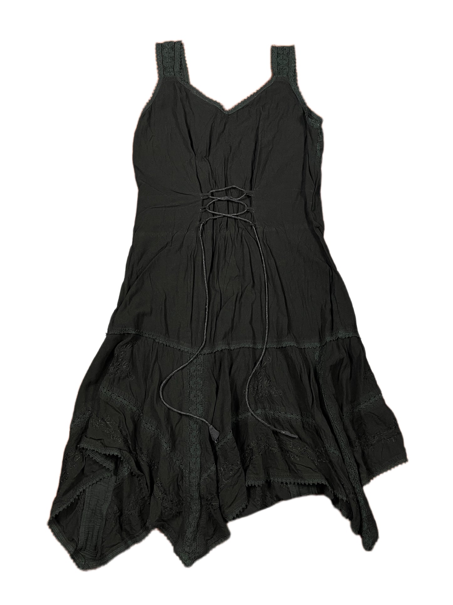 Vintage Coline Sleeveless Dress Black - M